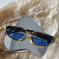 Hip-Hop Vacation Oval Pc Resin Toad Glasses Avaitor Full Frame Glasses sku image 5