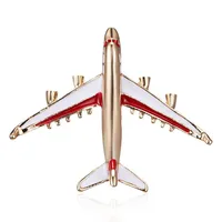 Simple Style Airplane Alloy Plating Unisex Brooches sku image 3