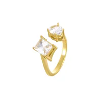 Classic Style Commute Geometric Heart Shape 304 Stainless Steel Unisex Open Rings main image 10