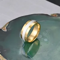 Simple Style Waves 304 Stainless Steel Plating Unisex Rings Anxiety Ring main image 3