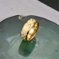 Simple Style Waves 304 Stainless Steel Plating Unisex Rings Anxiety Ring main image 5