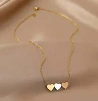 Modern Style Simple Style Heart Shape Alloy Women's Pendant Necklace sku image 1