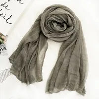 Women's Chinoiserie Ethnic Style Stripe Artificial Cotton  Silk Nylon Silk Scarf sku image 62