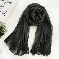 Women's Chinoiserie Ethnic Style Stripe Artificial Cotton  Silk Nylon Silk Scarf sku image 8