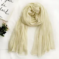 Women's Chinoiserie Ethnic Style Stripe Artificial Cotton  Silk Nylon Silk Scarf sku image 6