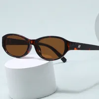 Hip-Hop Solid Color Ac Oval Frame Full Frame Glasses main image 2