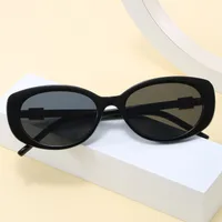 Elegant Simple Style Solid Color Ac Oval Frame Full Frame Glasses main image 1
