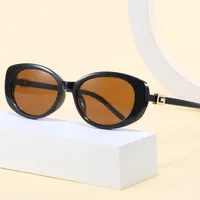 Elegant Simple Style Solid Color Ac Oval Frame Full Frame Glasses main image 2
