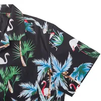 Men's Cotton Printed Shirt With Suit Collar & Cuban Design, Beach Casual Wear, European Sizing main image 3