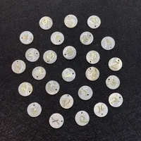 1 Piece 15mm Shell Letter Pendant DIY Jewelry Accessories main image 5