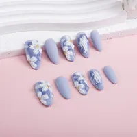 IG Style Sweet Flower ABS Press-on Nails main image 2