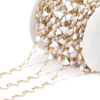 Vintage Style Classic Style Heart Shape 304 Stainless Steel Enamel Chain sku image 2