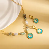 Simple Style Heart Shape Titanium Steel Plating Women's Jewelry Set main image 3