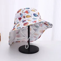 Children Unisex Cute Simple Style Sports Cartoon Bucket Hat main image 1