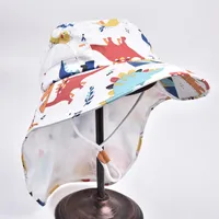 Children Unisex Cute Simple Style Sports Cartoon Bucket Hat main image 2