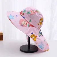 Children Unisex Cute Simple Style Sports Cartoon Bucket Hat main image 3