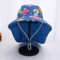 Children Unisex Cute Simple Style Sports Cartoon Bucket Hat main image 7