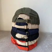 Unisex Casual Solid Color Curved Eaves Baseball Cap main image 3
