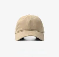 Unisex Casual Solid Color Curved Eaves Baseball Cap sku image 1