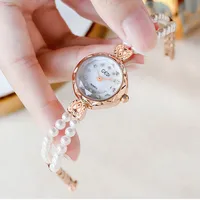 Elegant Glam Letter Jewelry Buckle Quartz main image 3