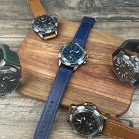 Vintage Style Solid Color Buckle Quartz main image 5