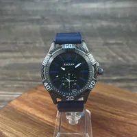 Vintage Style Solid Color Buckle Quartz sku image 3