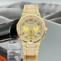 Retro Solid Color Butterfly Double Snap Quartz sku image 1