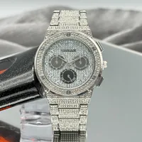 Retro Solid Color Butterfly Double Snap Quartz sku image 5