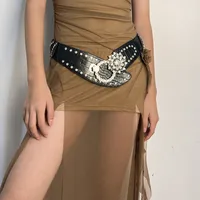 Simple Style Solid Color Pu Leather Women's Corset Belts main image 1
