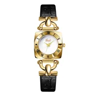 Vacation Simple Style Solid Color Buckle Quartz sku image 2