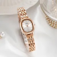 Vacation Simple Style Solid Color Butterfly Double Snap Quartz main image 1
