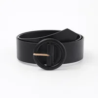Retro Solid Color Imitation Leather Copper Women's main image 1