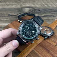 Vintage Style Solid Color Buckle Quartz main image 5