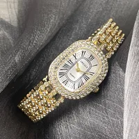 Vacation Simple Style Solid Color Horseshoe Buckle Quartz sku image 3
