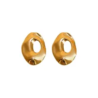 1 Pair Vintage Style Simple Style Geometric Plating Alloy Ear Studs main image 5