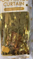1*2m Rain Curtain Colorful Stripe Glittering Wedding Stage Background Decoration Tassel Door Curtain Laser Rain sku image 1