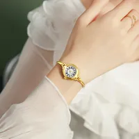 Vacation Simple Style Solid Color Jewelry Buckle Quartz main image 2