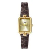 Vintage Style Solid Color Buckle Quartz main image 4