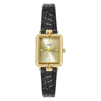 Vintage Style Solid Color Buckle Quartz sku image 1
