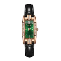 Retro Solid Color Buckle Quartz main image 2