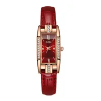 Retro Solid Color Buckle Quartz main image 4
