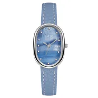 Retro Solid Color Buckle Quartz sku image 7