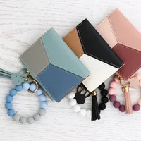 Women's Geometric Pu Leather Silica Gel Zipper main image 1