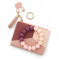 Women's Geometric Pu Leather Silica Gel Zipper sku image 1