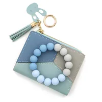 Women's Geometric Pu Leather Silica Gel Zipper sku image 3