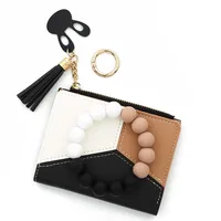 Women's Geometric Pu Leather Silica Gel Zipper sku image 2