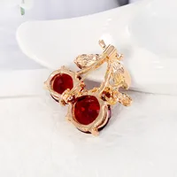 Simple Style Commute Cherry Alloy Women's Brooches main image 5