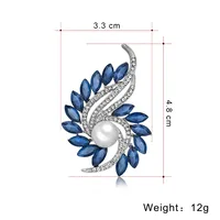 Elegant Simple Style Flower Alloy Plating Unisex Brooches main image 2