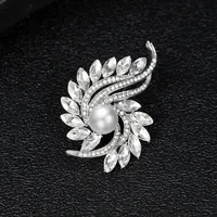 Elegant Simple Style Flower Alloy Plating Unisex Brooches main image 5