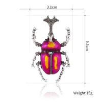 Punk Streetwear Insect Zinc Alloy Plating Unisex Brooches main image 2